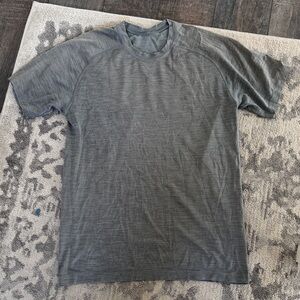 lululemon athletica Charcoal Short Sleeve Tee